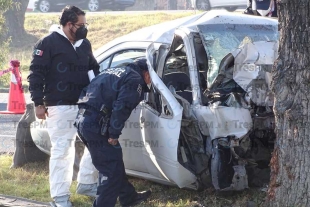 Fatal accidente en Paseo Tollocan frente a la Barcel