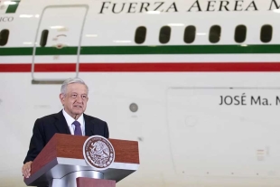 Avión presidencial era para pequeños faraones acomplejados: AMLO