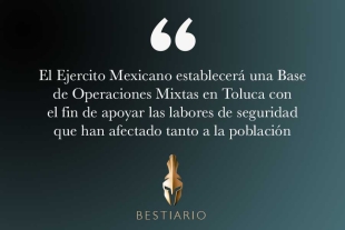 Ante violencia el ejército