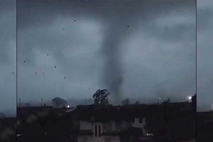 Tornado arrasa la ciudad Milán, Italia; provoca afectaciones en viviendas y vehículos