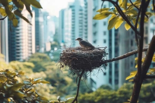 Registraron un aumento en la agresividad entre aves que sobrevuelan este tipo de espacios