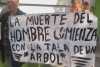 Protestan contra tala en San Felipe del Progreso