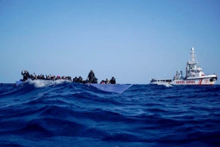 265 migrantes fueron rescatados del mar Mediterráneo