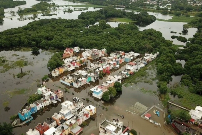Se mantienen problemas graves por inundaciones en Tabasco