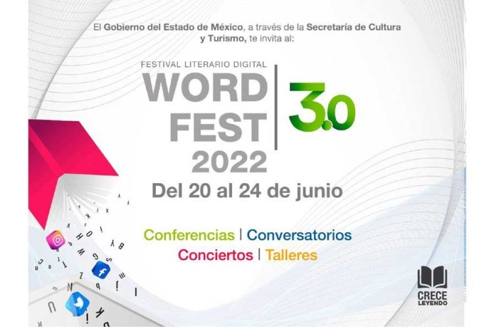 ¡Todo listo para el Festival Literario Digital Word Fest 2022!