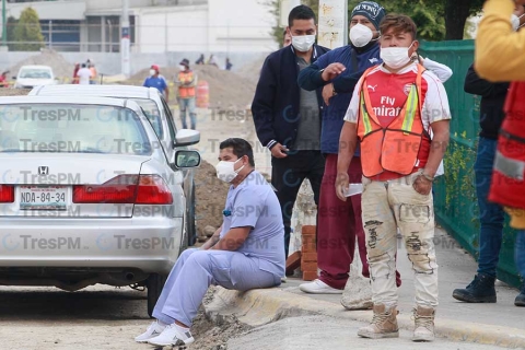 Desalojan hospital por supuesta fuga de gas en Toluca