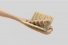 El cepillo de dientes con cerdas de bambú reemplazables