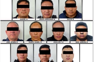 Los sujetos son investigados por el homicidio de 10 personas localizadas en dos pozos en el municipio de Nicolás Romero