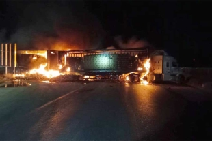 Arde Zacatecas por violencia y narcobloqueos