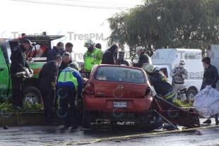 Accidente en Calzada al Pacífico, deja un muerto y un herido