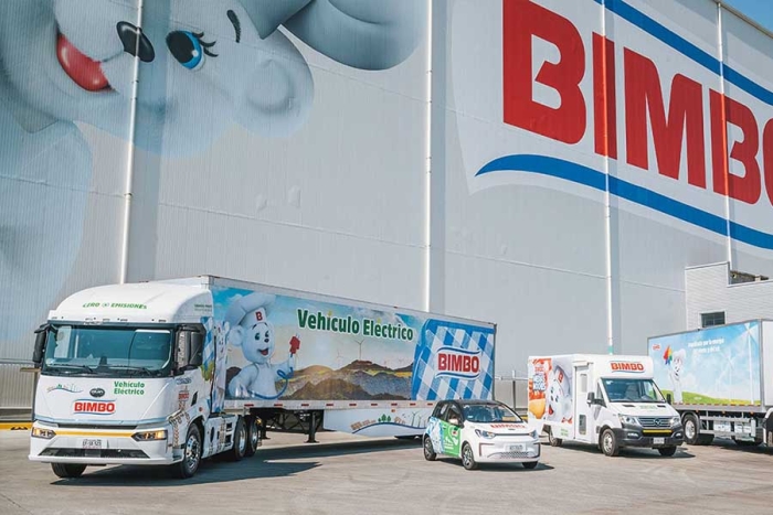 Grupo Bimbo duplicará su flotilla de vehículos eléctricos en México