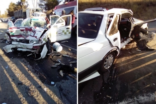 Accidente frontal deja cuatro lesionados de gravedad en la Toluca-Zitacuaro