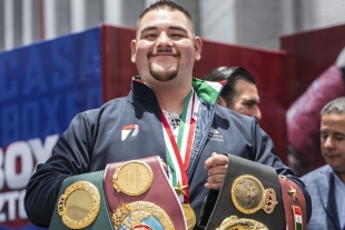 Andy Ruiz quiere ser como Canelo