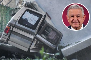 AMLO reprocha a medios ‘escándalo’ por caída de estructura del Tren Interurbano