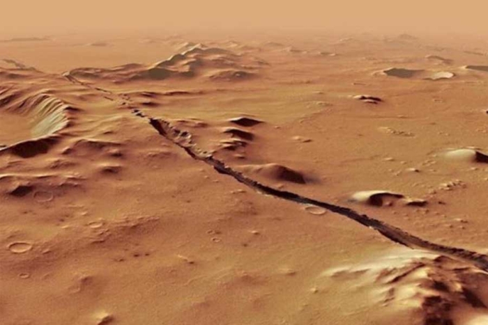 Robot explorador chino encuentra indicios de presencia de agua en dunas de Marte