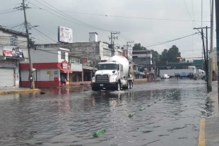 Lluvias dejan afectaciones en San Mateo Atenco