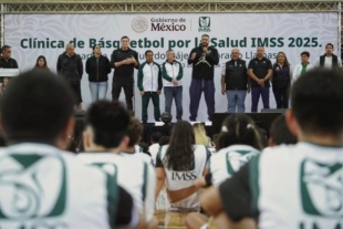 Entre los invitados de honor estuvieron Eduardo Nájera y Horacio Llamas, pioneros en la NBA