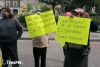 Se manifiestan contra gasera en el Ayuntamiento de Toluca