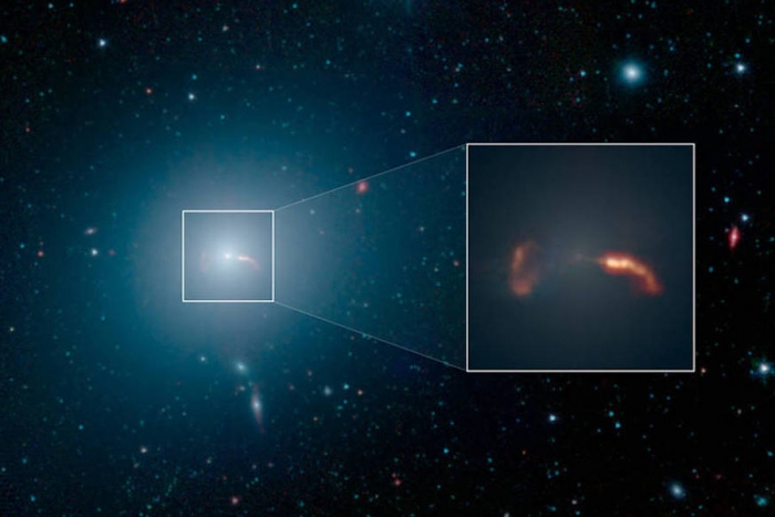 La NASA comparte foto del M87, galaxia ubicada alrededor del primer agujero negro captado