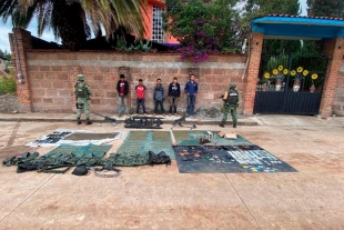 Enfrentamiento deja cinco personas detenidas en San Simón de Guerrero