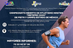 La participación está abierta a todos aquellos que deseen demostrar su energía en pruebas de pista y campo.