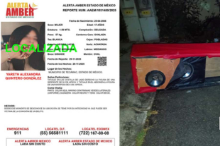 La menor desapareció el 28 de noviembre, tras acudir al CONALEP Tecámac