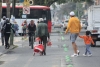 Confunden ciclovía con paso peatonal