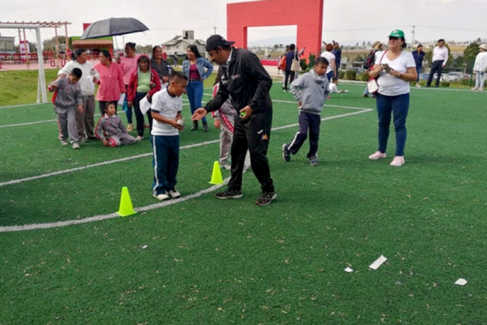 Apoyan para-atletismo amateur en Temoaya