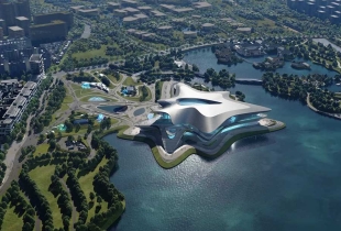 ¡Wow! Diseñan el primer museo flotante de China