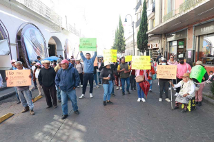 Vecinos de San Pablo Autopan reprocharon la intervención de las autoridades estatales