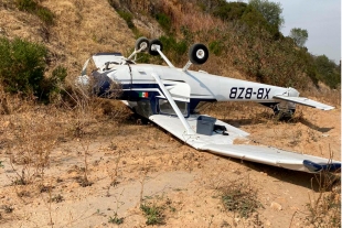 Reportan desplome de aeronave en Atizapán de Zaragoza