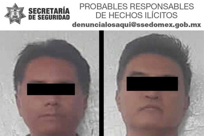 Detienen a dos hombres probables implicados en el delito de abuso sexual contra menores