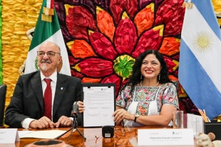 México y Argentina firman acuerdo para intercambiar exposiciones y eventos culturales