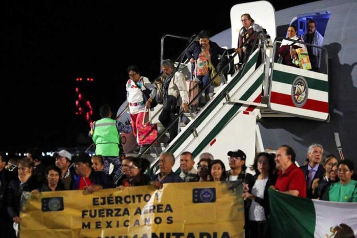 Puente aéreo para mexicanos que salen de Israel será en Madrid, España