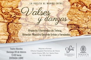 Entre valses y danzas, la OFiT se presentará en el Teatro Morelos