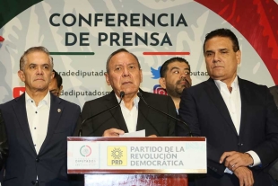 PRD pausa relación con el Frente Amplio por México tras los resultados