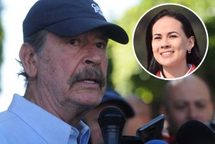 Acusa Vicente Fox a PAN, PRD y MC de dejar sola a Alejandra Del Moral