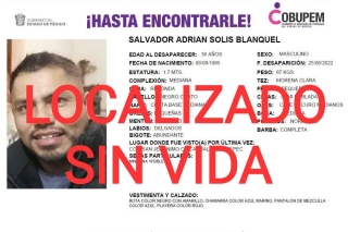 Reconocen cuerpo hallado atrás de la Central de Abastos; se llamaba Salvador reportado como desaparecido