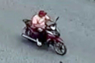 El gerente del negocio indicó que un hombre ingresó al lugar, robó dinero en efectivo y mercancía, y huyó en una motocicleta Italika AT110