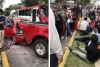 Seis lesionados por choque múltiple en Toluca