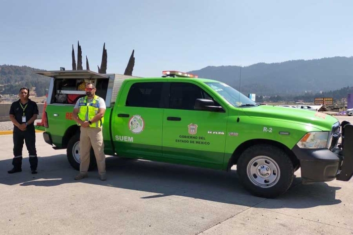 SUEM instala módulos de atención en el Valle de Toluca durante Semana Santa