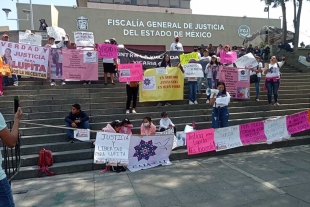 Se manifiestan integrantes de Red de Madres Buscadoras; piden ser atendidas por JLCM