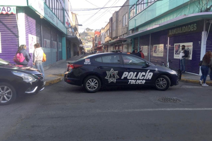 Se suicida hombre en el centro de Toluca