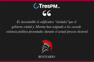 Treinta y dos  casos  “aislados” de violencia política