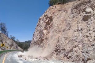 Realizan obras de mantenimiento de rutina en autopista Toluca-Naucalpan