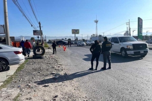 Arrollan a peatón en la vía Toluca-Naucalpan cerca del centro Pegaso