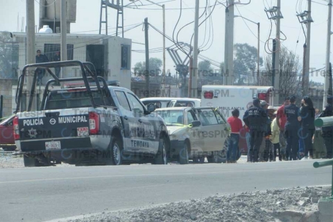 Muere hombre baleado en Temoaya.