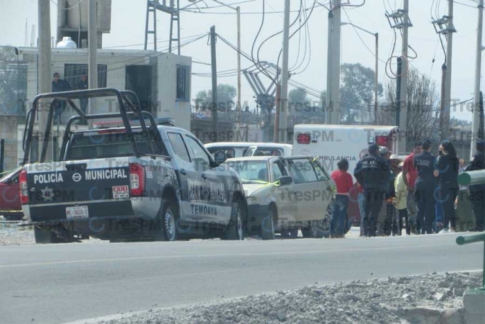 Muere hombre baleado en Temoaya.