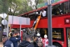Deja choque de Metrobús y camión de pasajeros más de 80 lesionados