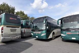 Tras una semana liberan autobuses secuestrados en Tenería